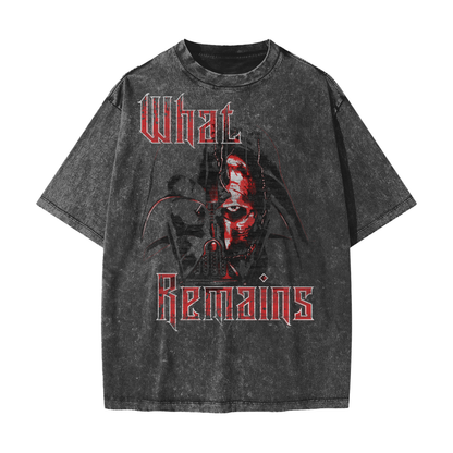 Anakin Is Gone. I Am What Remains Oversized T-Shirt – Faded Black