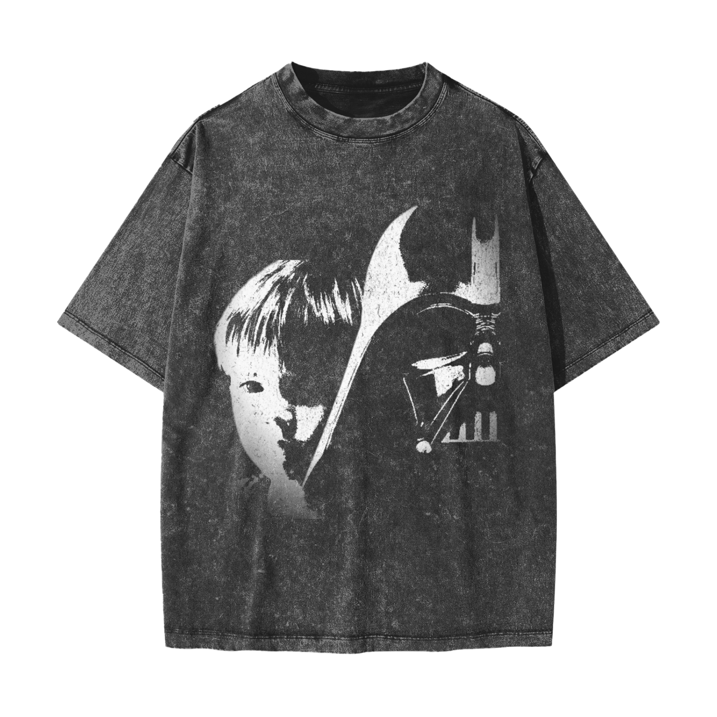 Anakin Skywalker Fallen Future T-Shirt – Faded Black