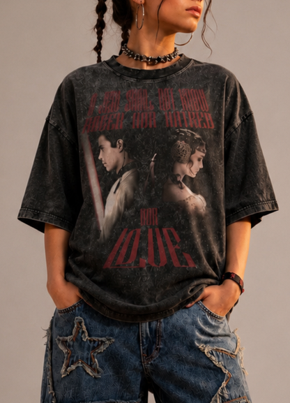 Attack of the Clones Vintage Wash Tee – Anakin & Padmé