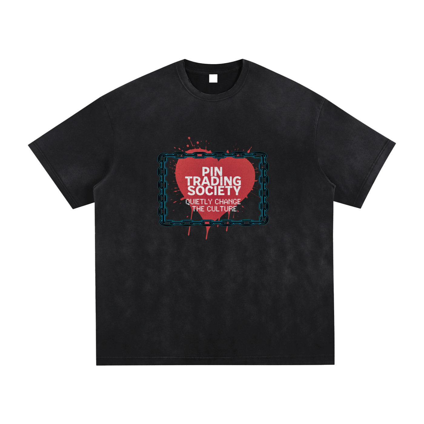 Vintage Washed Hand-Frayed T-Shirt