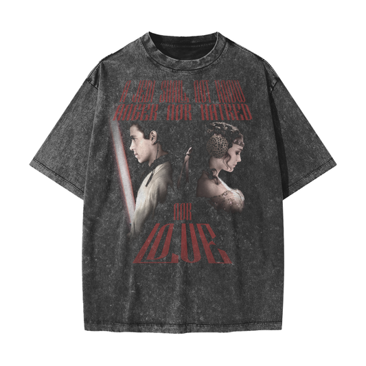 Attack of the Clones Vintage Wash Tee – Anakin & Padmé